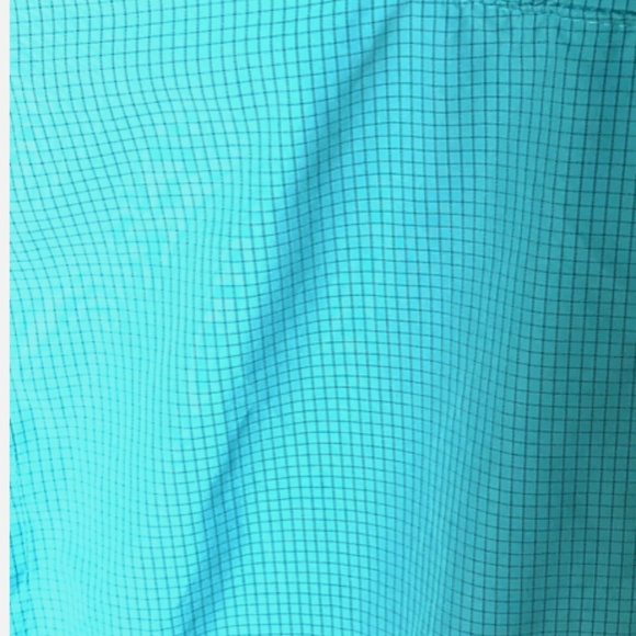 Nike ACG Aqua/Teal Mesh Lined Rip Stop Hooded Anorak/Rain Jacket Women's S - Picture 3 of 10